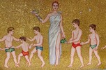 Hygie guérit les enfants (detail)